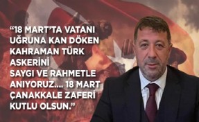 Başkan Taşdemir'den 18 Mart Kutlaması