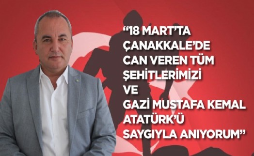 Başkan Öztürk'ten 18 Mart kutlaması