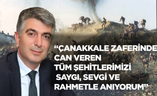 Başkan Enver Sedat Çakıroğlu'ndan 18 Mart Anması!