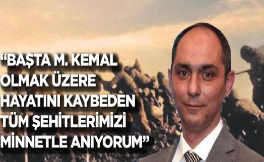 Başkan Ağaoğlu da 18 Mart Çanakkale Zaferini andı