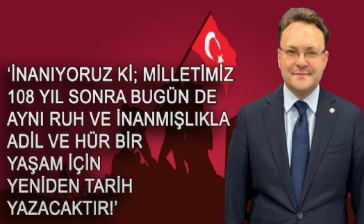 Başkan Temur’dan 18 Mart Anması