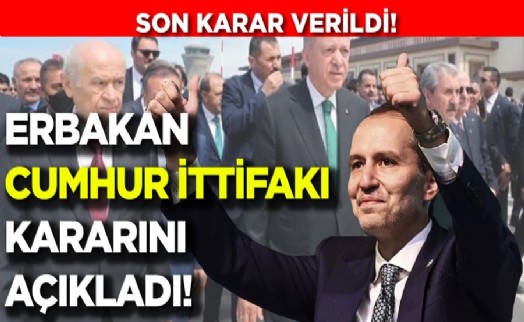 Cumhur İttifakı'nda sıcak saatler! Erbakan açıkladı