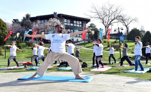 Beşiktaş’ta uluslararası yoga ve meditasyon etkinliği