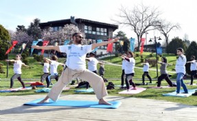 Beşiktaş’ta uluslararası yoga ve meditasyon etkinliği