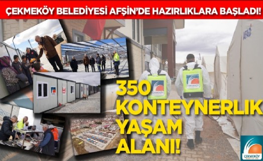 Çekmeköy Belediyesi Kahramanmaraş'ta Ramazan hazırlıklarına başladı!