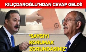 Kılıçdaroğlu'ndan Ağıralioğlu açıklaması!