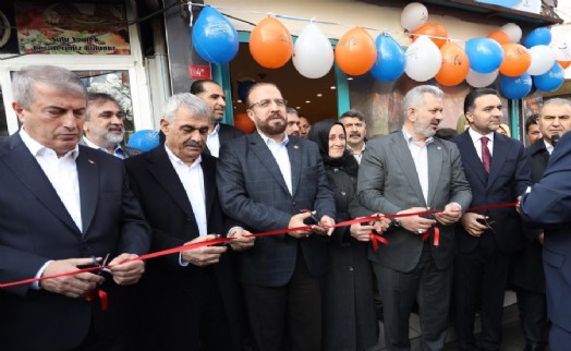 AK Parti Sarıyer’de yeni Seçim İrtibat Bürosunu açtı