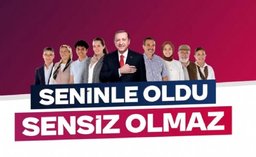 AK Parti İstanbul Teşkilatı ‘Seninle Oldu Sensiz Olmaz’ dedi