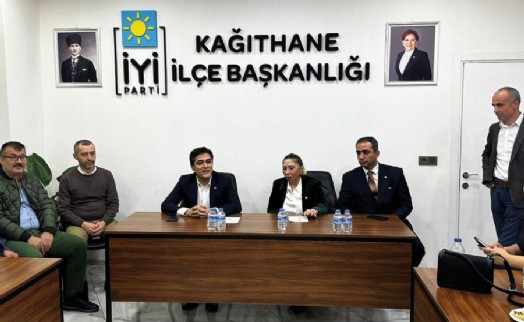 Buğra Kavuncu’dan İYİ Parti Kağıthane’ye ziyaret