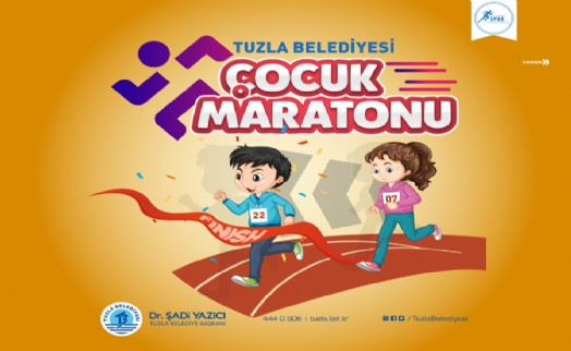 Tuzla Belediyesi’nden çocuklar için eğlence maratonu