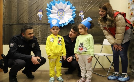 Kartal’da çocukları ve polisleri buluşturan etkinlik