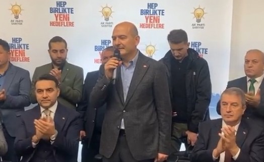 Bakan Soylu’dan AK Parti Sarıyer’e ziyaret