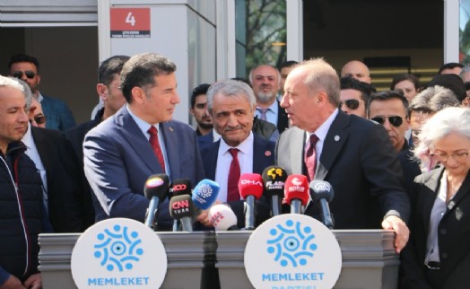 Sinan Oğan ve Muharrem İnce’den ‘seçim güvenliği’ zirvesi