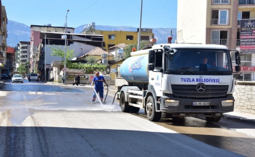 Tuzla Belediyesi’nden Kırıkhanlılara aralıksız hizmet