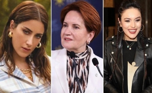 Akşener’den Ezgi Mola ve Hazal Kaya’ya destek!