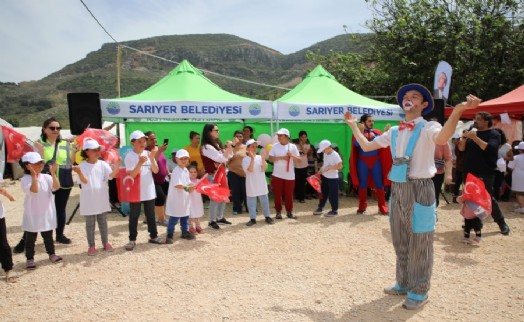 Sarıyer Belediyesi’nden depremzede çocuklar için 23 Nisan Şenliği