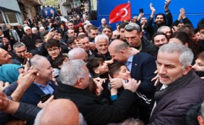 Sarıyer’de Bakan Soylu’ya yoğun ilgi