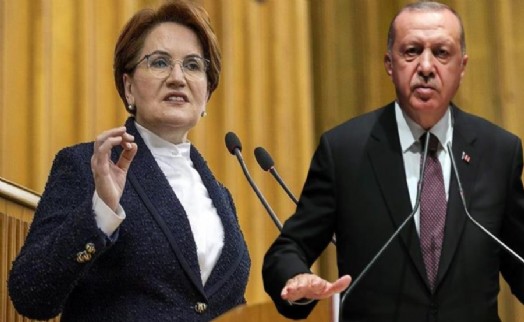 Akşener'den Cumhurbaşkanı Erdoğan'a sert sözler! 'Sol elinde PKK, sağ elinde Hizbullah var!'