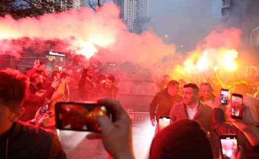 AK Parti Sarıyer’den Bakan Soylu’ya coşkulu karşılama