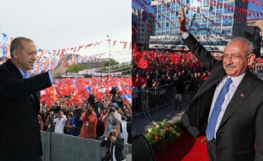 Erdoğan ve Kılıçdaroğlu'ndan aynı anda miting!