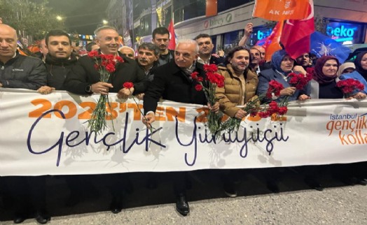 Ümraniye’de ‘2023'ten 2053'e Gençlik Yürüyüşü’