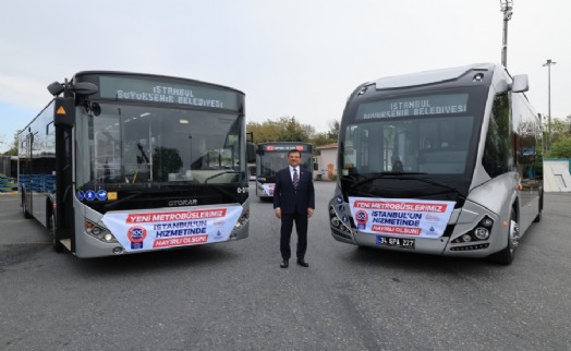 İBB metrobüs hattına 25 yeni araç