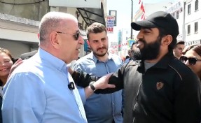 Ümit Özdağ ile Suriyeli arasında ilginç diyalog! ‘Ben seni bırakır dönerim...’