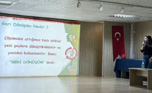 Bayrampaşa Belediyesi’nden ‘geri dönüşüm’ eğitimi