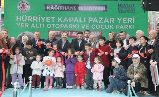 Kağıthane Belediyesi’nden her yaşa hitap eden park