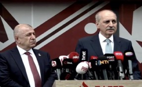 AK Parti’nin 2. tur görüşmeleri sürüyor! Numan Kurtulmuş’tan Ümit Özdağ’a ziyaret