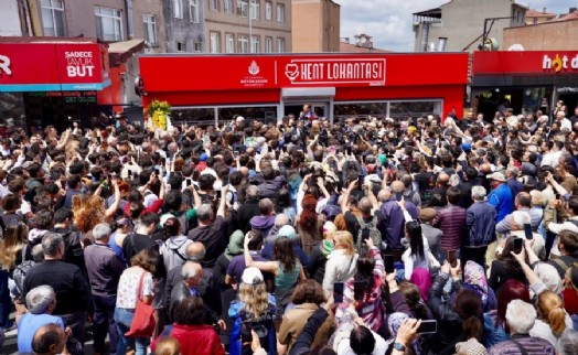 Sarıyer'de Kent Lokantası yoğun katılımla açıldı