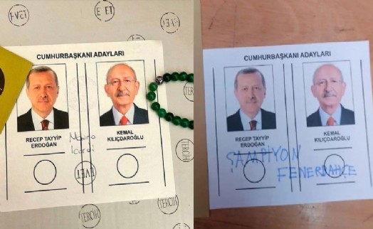 Bilinçsiz taraftarlara büyük tepki! Oy kullanırken...