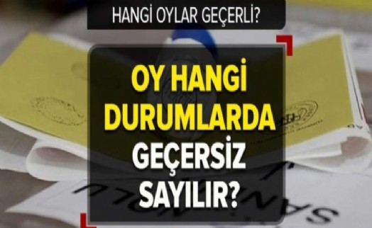 Oy kullanırken dikkat! Bu uyarıları dikkate alın!