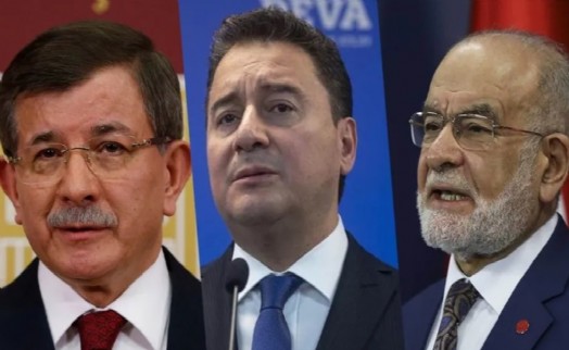 Davutoğlu, Babacan ve Karamollaoğlu ortak grup için istişare yaptı