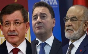 Davutoğlu, Babacan ve Karamollaoğlu ortak grup için istişare yaptı