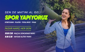 Şişli Belediyesi’nden spora teşvik etkinliği