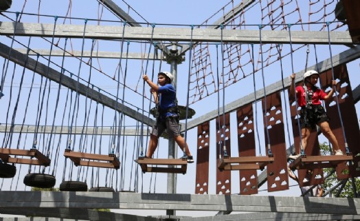 Küçükçekmece'de eğlence ve aksiyonun yeni adresi 'Macera Parkları'