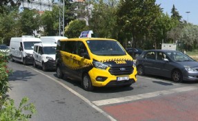 Tam donanımlı yeni taksiler İstanbul trafiğinde