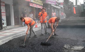 Bağcılar Belediyesi üstyapı çalışmalarını aralıksız sürdürüyor