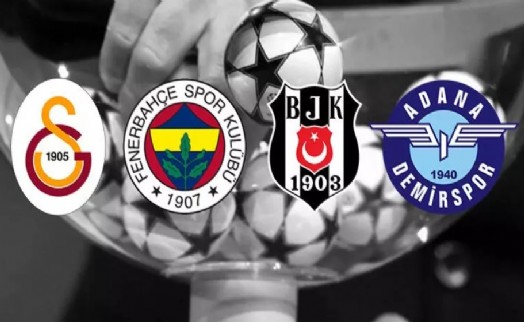 Galatasaray’ın muhtemel rakibi belli oldu! Fenerbahçe, Beşiktaş ve Adana Demirspor rakiplerini bekliyor