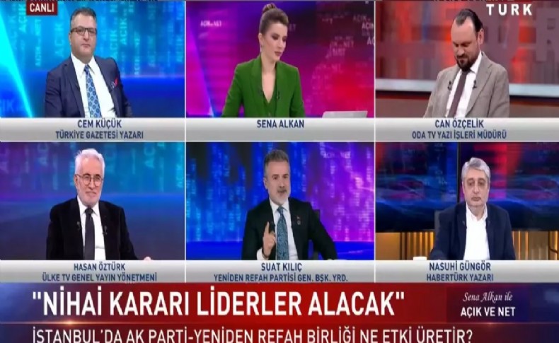 Canlı yayında açıkladı! AK Parti ile Yeniden Refah Partisi...