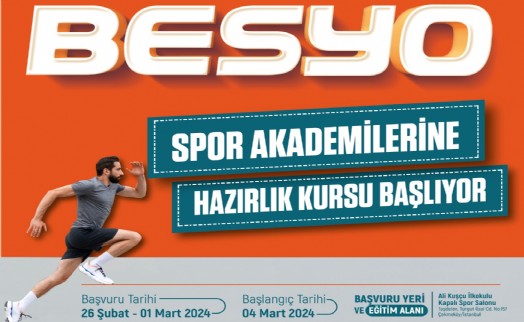 Çekmeköy Belediyesi BESYO kursuna kayıtlar başladı