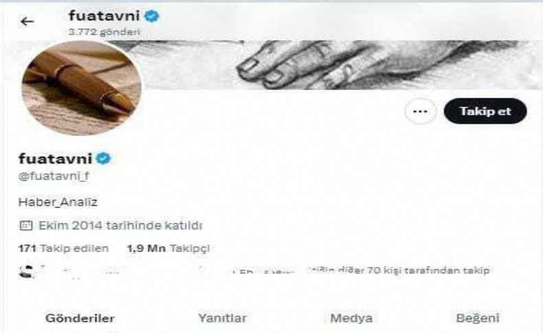 Kafalarda soru işareti bırakan ‘sessizlik!’ FETÖ'cü Fuat Avni nasıl mavi tık aldı?