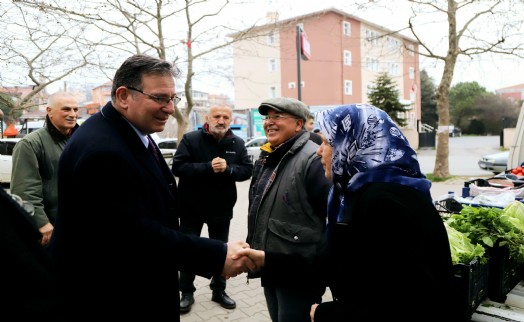 Sarıyer köyler bölgesini ziyaret eden Oktay Aksu’dan çiftçiye müjde! ‘Tarımsal üretim merkezi...’