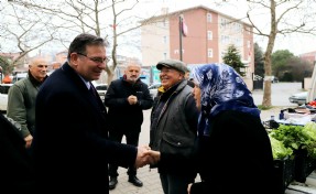 Sarıyer köyler bölgesini ziyaret eden Oktay Aksu’dan çiftçiye müjde! ‘Tarımsal üretim merkezi...’