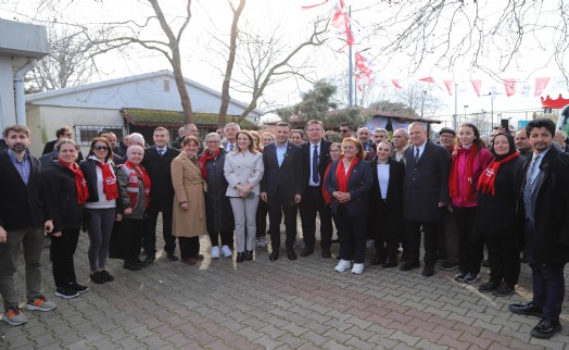 CHP Örgütünden Belediye Başkan Adayı Oktay Aksu’ya tam destek!