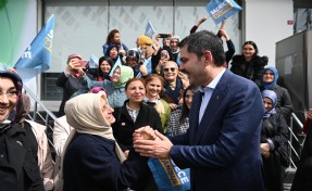 Murat Kurum’a Tuzlalılardan yoğun ilgi