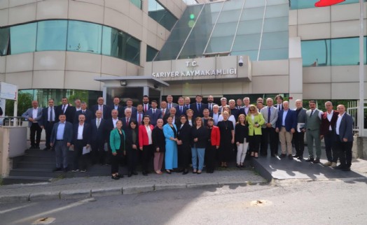 Sarıyer’de muhtarlarla buluşan Başkan Oktay Aksu’dan işbirliği vurgusu! ‘Hep birlikte güzel işler başaracağız’