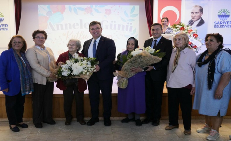 Başkan Aksu Sarıyerli annelerin gününü kutladı